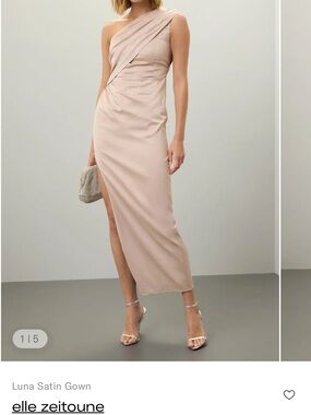 elle zeitoune one shoulder dress The Isabella One Shoulder Dress